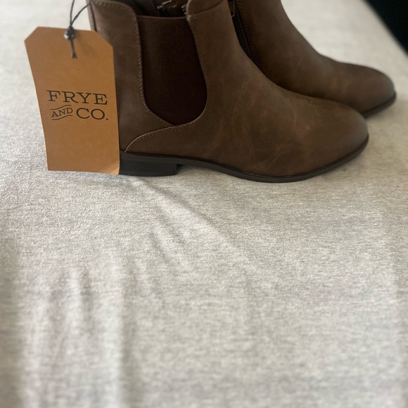 Frye CONNOR Chelsea Brown Boots New without box size 10 men’s - Picture 5 of 5